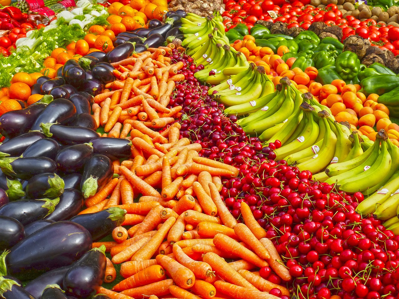 fruit store, fruit, banana-1468809.jpg